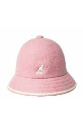 Kangol Stripe Casual - Dusty Rose / Off White
